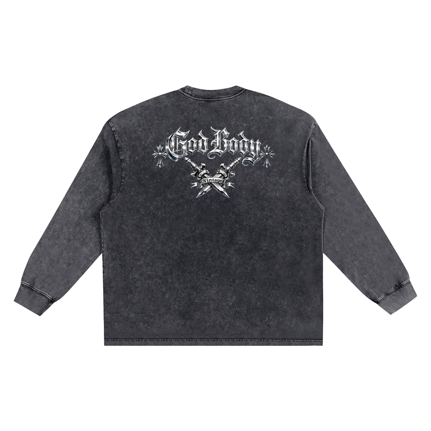 God Body x Triple Cross - Snow Washed T-Shirt