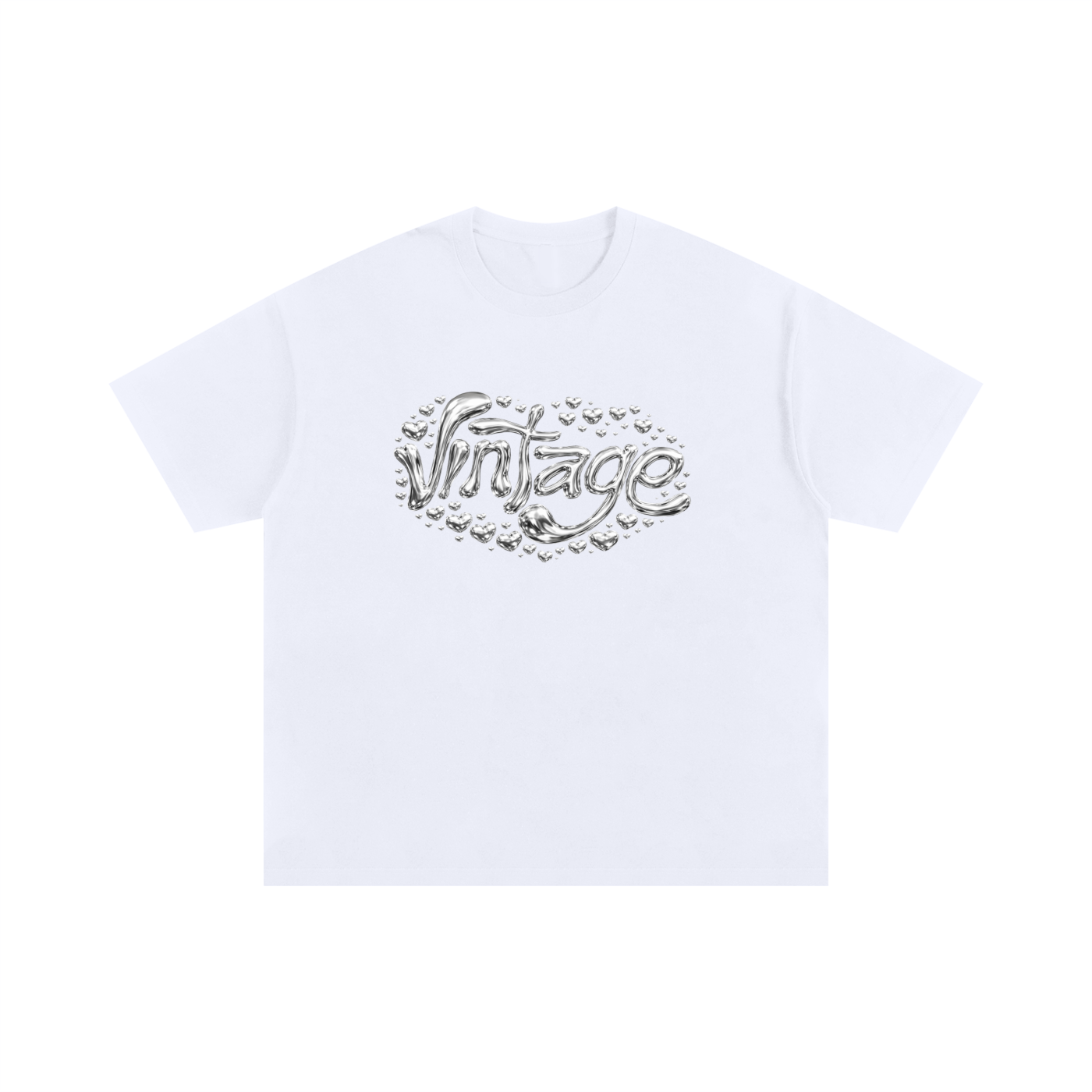 Chrome Hearty - Unisex Oversized Cotton T-Shirt